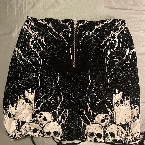 Widow Eternal print skirt - Picture 2 of 2